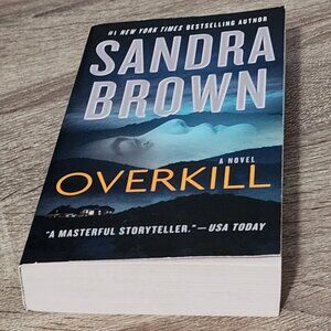 "Overkill", Paperback book, by Sandra Brown